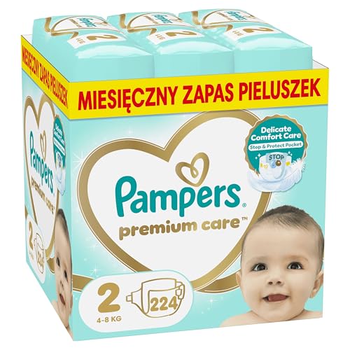 Pampers (Alte Version), 2 Windeln (Mini) - 224 Stk