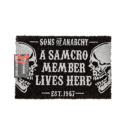 Pyramid International Sons of Anarchy (Samcro Member) Fußmatte 60 x 40 cm aus Kokosfaser (Doormat)