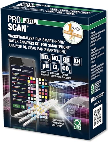 JBL ProScan 25420 Wassertest mit Smartphoneauswertung für Süßwasser Aquarien, 1 Stück (1er Pack)