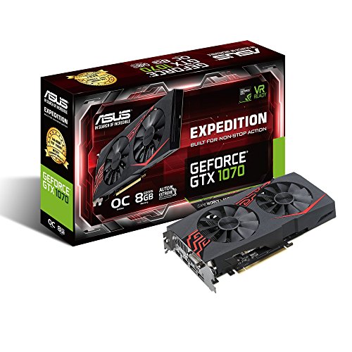 Asus 90YV09T6-M0NA00 NVIDIA GeForce GTX 1070 Gaming Grafikkarte schwarz