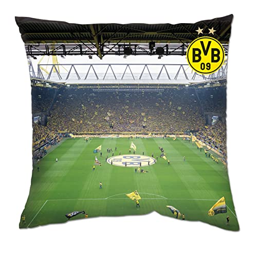 Borussia Dortmund, BVB-Kissen S?dtrib?ne, Mehrfarbig, 40x40cm