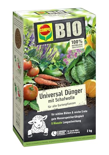 Compo Bio Universal Langzeit-Dünger mit Schafwolle 2 kg