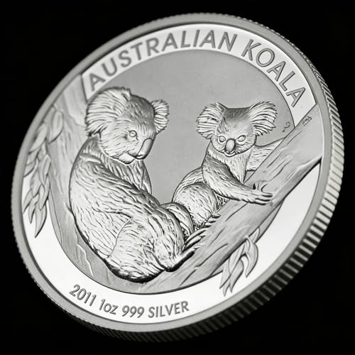 VCQWERTYUI Gedenkmünzen Australian Koala 2011 1Oz Silber Gedenkmünze Elizabeth II Australien
