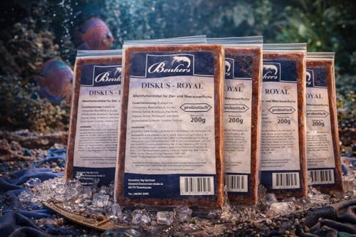 Fischfutter SAHAWA Frostfutter Benkers Diskus Royal 5x200g TAFEL = 1kg = 1Pack