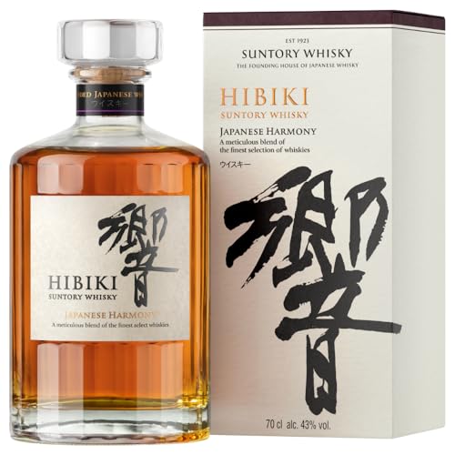 Hibiki Japanese Harmony | Suntory Whisky | mit Geschenkverpackung | sanfter langanhaltender Nachgeschmack | 43% Vol | 700 ml