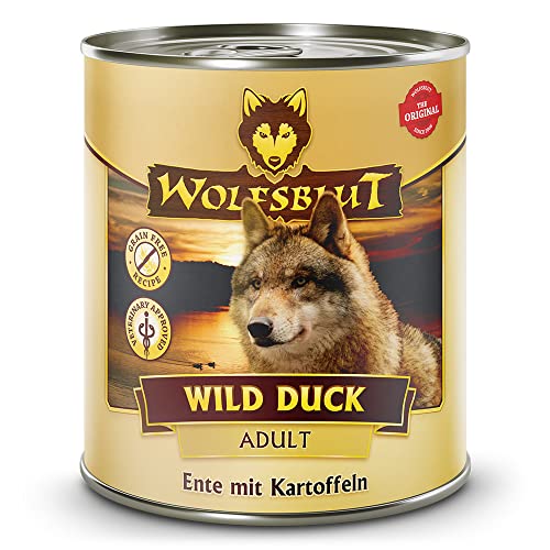 Wolfsblut - Wild Duck - 6 x 800 g - Ente - Nassfutter - Hundefutter - Getreidefrei