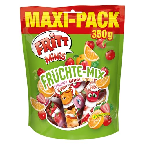 FRITT Früchte-Mix Maxi-Pack 350g Mini-Streifen