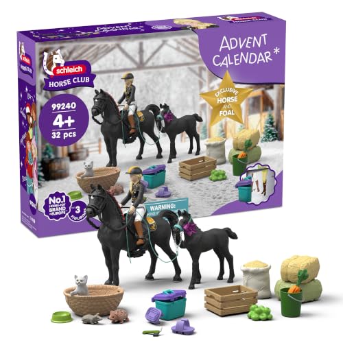 schleich HORSE CLUB | Adventskalender 2026 - Ausritt 99240 | 32 Teile