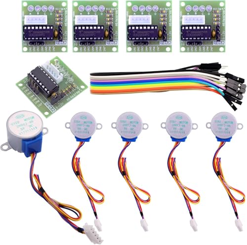 ELEGOO Schrittmotor Treiberboard Kit 5 V kompatibel mit Arduino