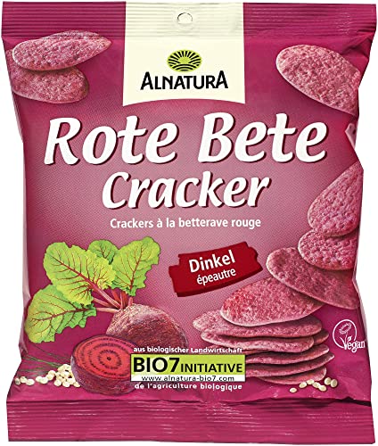 Alnatura Bio Rote Bete-Dinkel-Cracker, 75 g