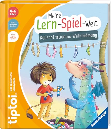 tiptoi® Meine Lern-Spiel-Welt: Konzentration und Wahrnehmung, Buch für Kinder ab 4 Jahre