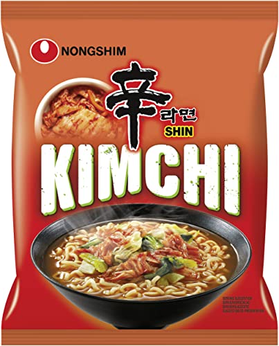 NONGSHIM - Instant Nudelsuppe Kimchi - Multipack (20 X 120 GR)