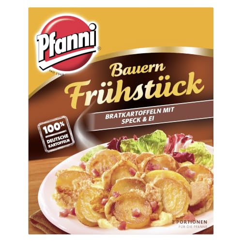Pfanni Kartoffelfertiggericht Bauern Frühstück Bratkartoffeln mit Speck & Ei 400 g