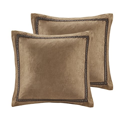 Woolrich Pillow Sham Only Euro-Kissenbezug, Polyester-Mischung, bark, 26