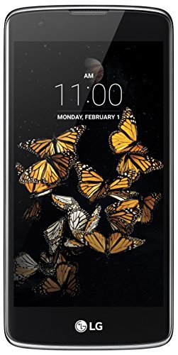 LG K8 Smartphone (12,7 cm (5 Zoll) Touch-Display, 8 GB interner Speicher, Android 6.0) schwarz/blau