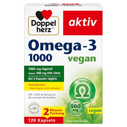 Doppelherz Omega-3 1000 vegan