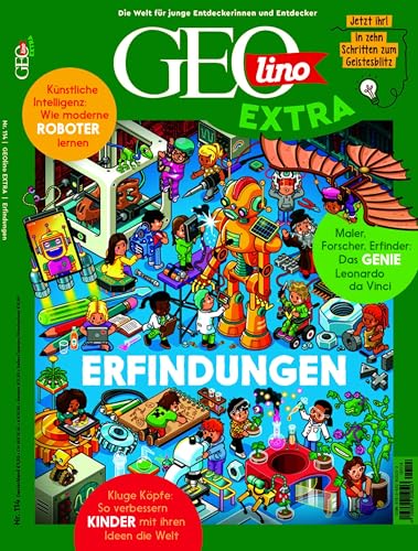 GEOlino Extra / GEOlino extra 114/2025 - Erfindungen: Monothematisches Themenheft für kleine Abenteurer
