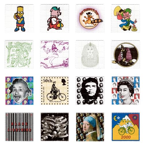 Generisch 16x Blotter Art LSD ultimate Löschpapier Collection Set 2