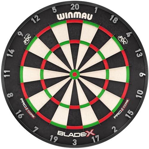 WINMAU Blade Serie dartscheibe steeldart – Professionelle PDC-Turnier steeldartscheibe - Blade X