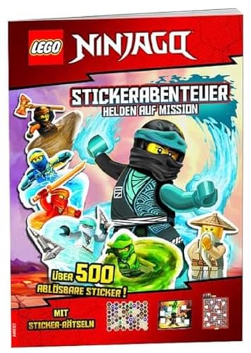 LEGO® NINJAGO® – Stickerabenteuer - Helden auf Mission: mit vielen Stickern