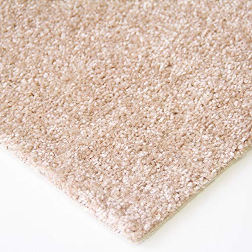 Steffensmeier Teppichboden Cambridge | Meterware Auslegware Wohnzimmer Schlafzimmer Kinderzimmer | sand | 400x500 cm