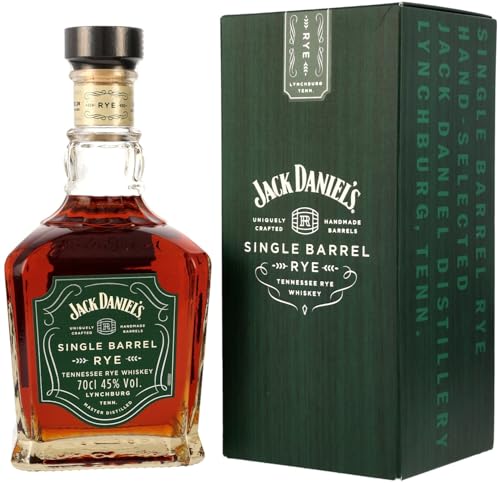 Jack Daniel's Single Barrel Rye - Tennessee Whiskey - 45% Vol. (1 x 0.7l), Unsere erstes neues Maische-Rezept seit 1866, verschiedene Varianten erhältlich