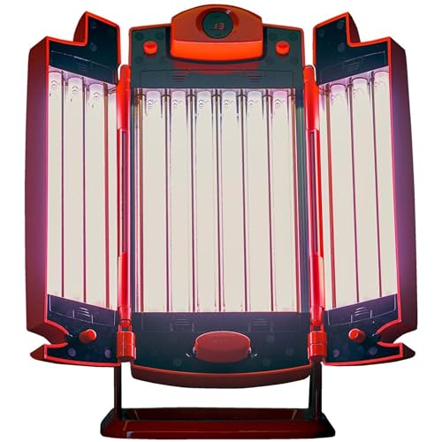 time4wellness Rubino Gesichtssolarium und Oberkörpersolarium (Edition für Collagen und Bräunung)