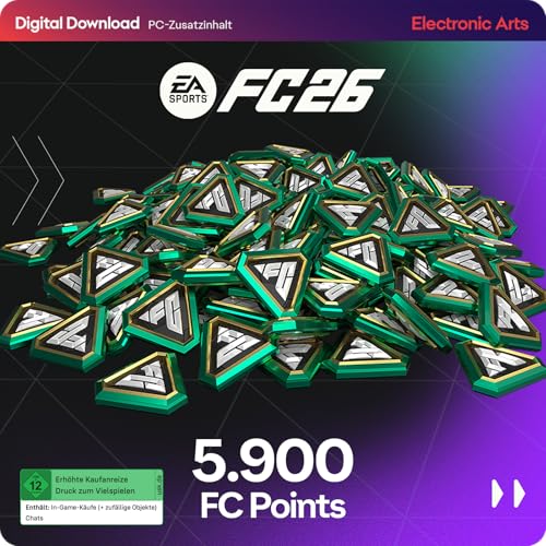 EA Sports FC 26 5900 UT Points PCWin | Download Code EA App | Deutsch