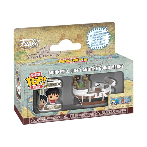 Funko POP! Rides: One Piece - Going Merry with Luffy Bitty POP!