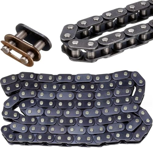 T8F Kettengürtel Mit Buckle Link 116 Glieder Fahrrad Kette Für 43Cc 47Cc 49Cc Pocket Bike Kette Motor Ersatzteile ATV Quad Dirt Bike