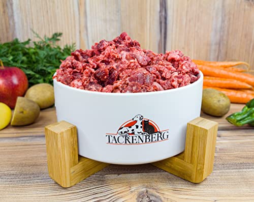 TACKENBERG Barf Hundefutter (Rinder-Innereienmix mit Herz), Barf Futter, Barf Fleisch Hunde, 14 x 500 g
