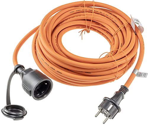 ChiliTec Verlängerungskabel 15m Stecker Kupplung mit Schutzkappe