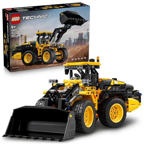LEGO Technic Volvo L120 Electric Radlader - Baufahrzeug-Spielzeug mit Knicklenkung und beweglicher Schaufel - Geburtstagsgeschenk für Jungen ab 9 Jahren - 42209