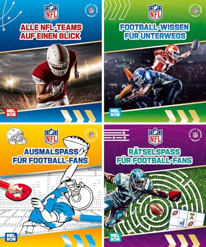 Nelson Mini-Bücher: 4er NFL 1-4