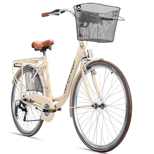 Bergsteiger Paris 26 Zoll Citybike Damenfahrrad Retro 6 Gang