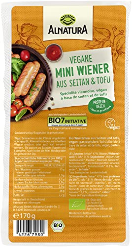 Alnatura Bio Mini Wiener Vegan, 170 g