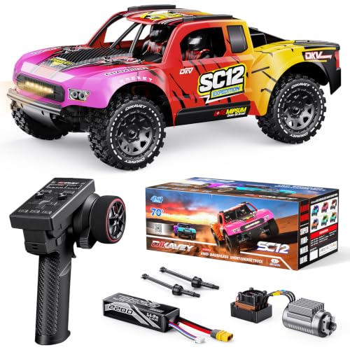 DIKAVEY 1/12 Brushless-Ferngesteuertes Auto (RTR) RC Short-Course Truck