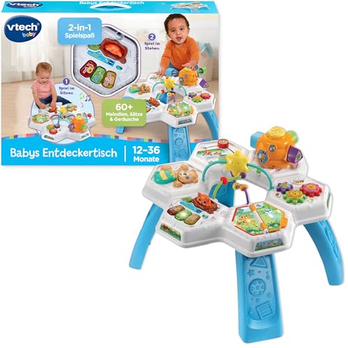 VTech Baby Entdeckertisch – Interaktiver Spieltisch 12-36 Monate