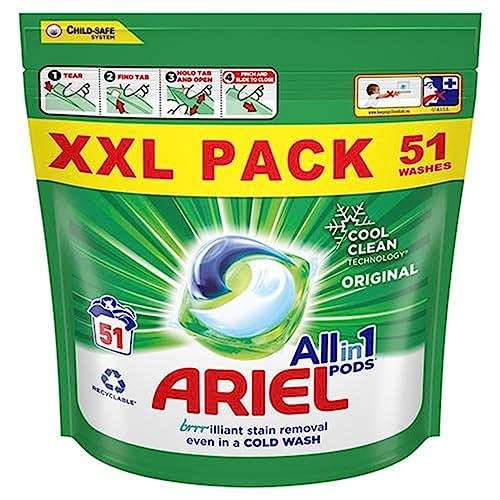Ariel Original All-in-1 Kapseln, 51 Waschladungen