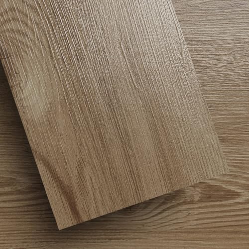 FLOREXP Vinylboden - Lino-Bodenbelag mit Rosa-Braunem Holz-Effekt, Abziehbare und Selbstklebende Bodenfliesen, 2,0mm 36 Stück Wasserdicht für Küche Wohnzimmer Bodenbelag (5,02m², Rosa-braun)