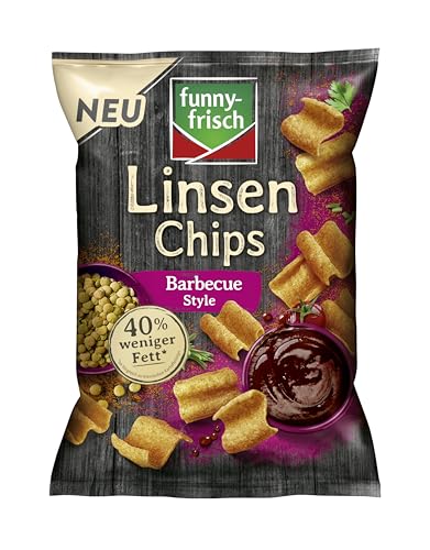 ff Linsen Chips BBQ Style 90g
