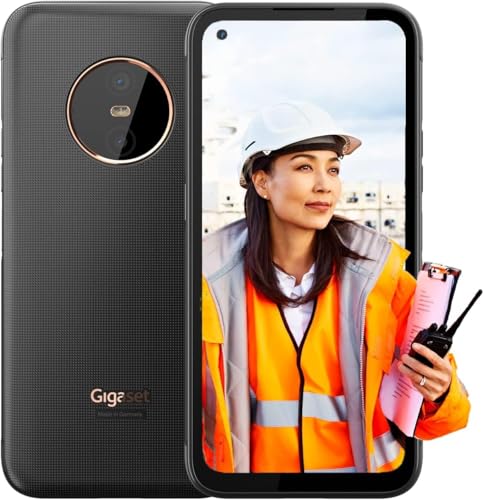 Gigaset GX6 PRO Business-Smartphone 5G - staub- & wasserdicht IP68, Militärnorm - 6,6