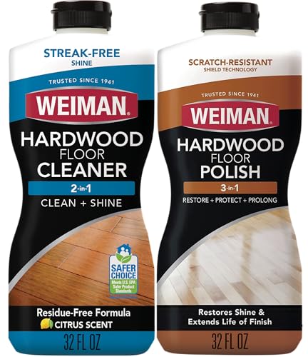 Weiman Hardwood Floor Cleaner and Polish, 2er Pack