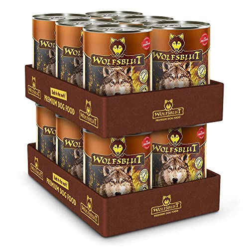 Wolfsblut - Deep Glade - 12 x 395 g - Rothirsch - Nassfutter - Hundefutter - Getreidefrei