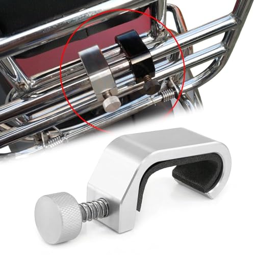 zalati Gepäckträger Anpassung Haken Schnalle Feste Schnalle Halterung Clip Verschluss Aufbewahrungstasche Griff Kompatibel mit VESPA GTS 50 125 150 250 300 Motorrad