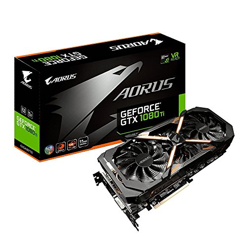Gigabyte AORUS GeForce GTX 1080 Ti Xtreme Edition 11 GB Grafikkarten (Renewed)
