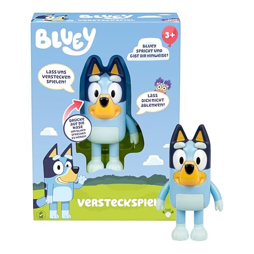 BlueY Versteckspiel, sprechende Figur mit Timer, deutsch