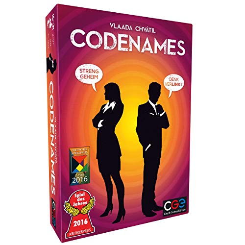 Codenames | CGE | Deutsch | ab 10 Jahren | 2-8+ Spieler