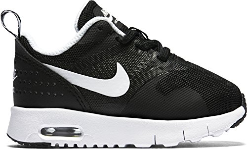 NIKE Jungen Unisex Kinder Air Max Tavas (TDE) Sneaker, Blanco Black White, 19.5 EU