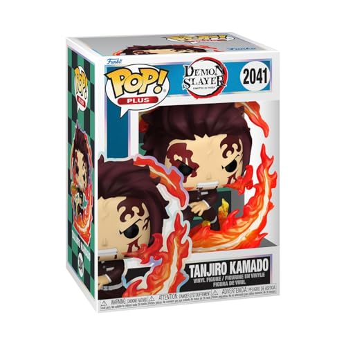 Funko Pop! Plus: Demon Slayer - Tanjiro Kamado - (Dancing Flash)- Vinyl-Sammelfigur - Geschenkidee - Offizielle Handelswaren - Spielzeug Für Kinder und Erwachsene - Anime Fans